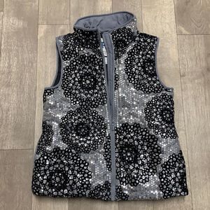 Girls Aeropostale Floral Design Vest